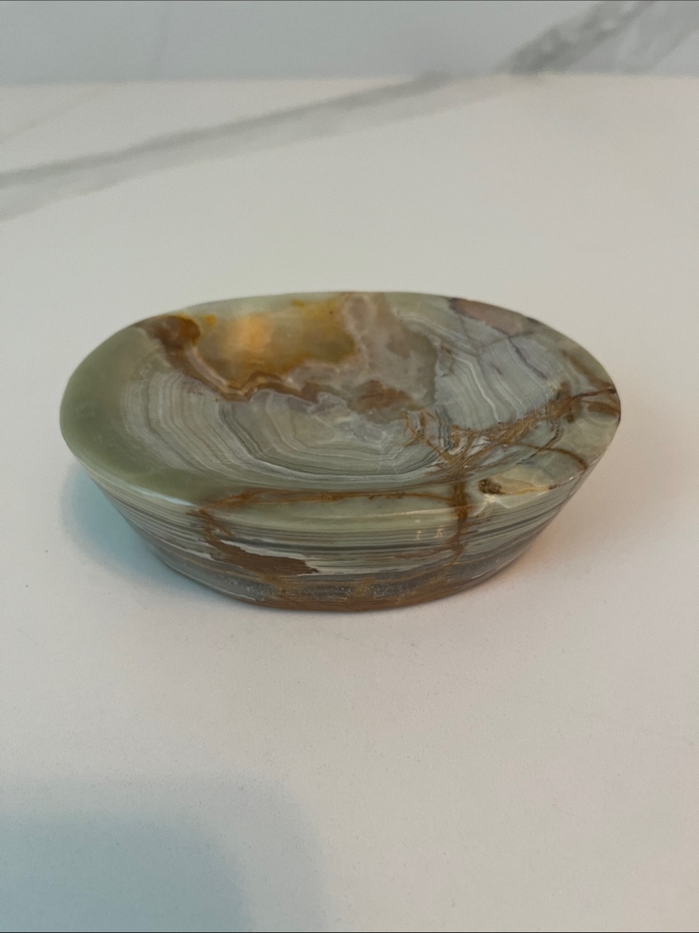 Decorative Stone Bathroom Soap Dish
